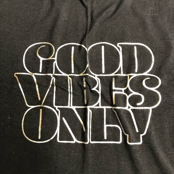 Glyder Tank Black Good Vibes Only - Picture 8 of 9